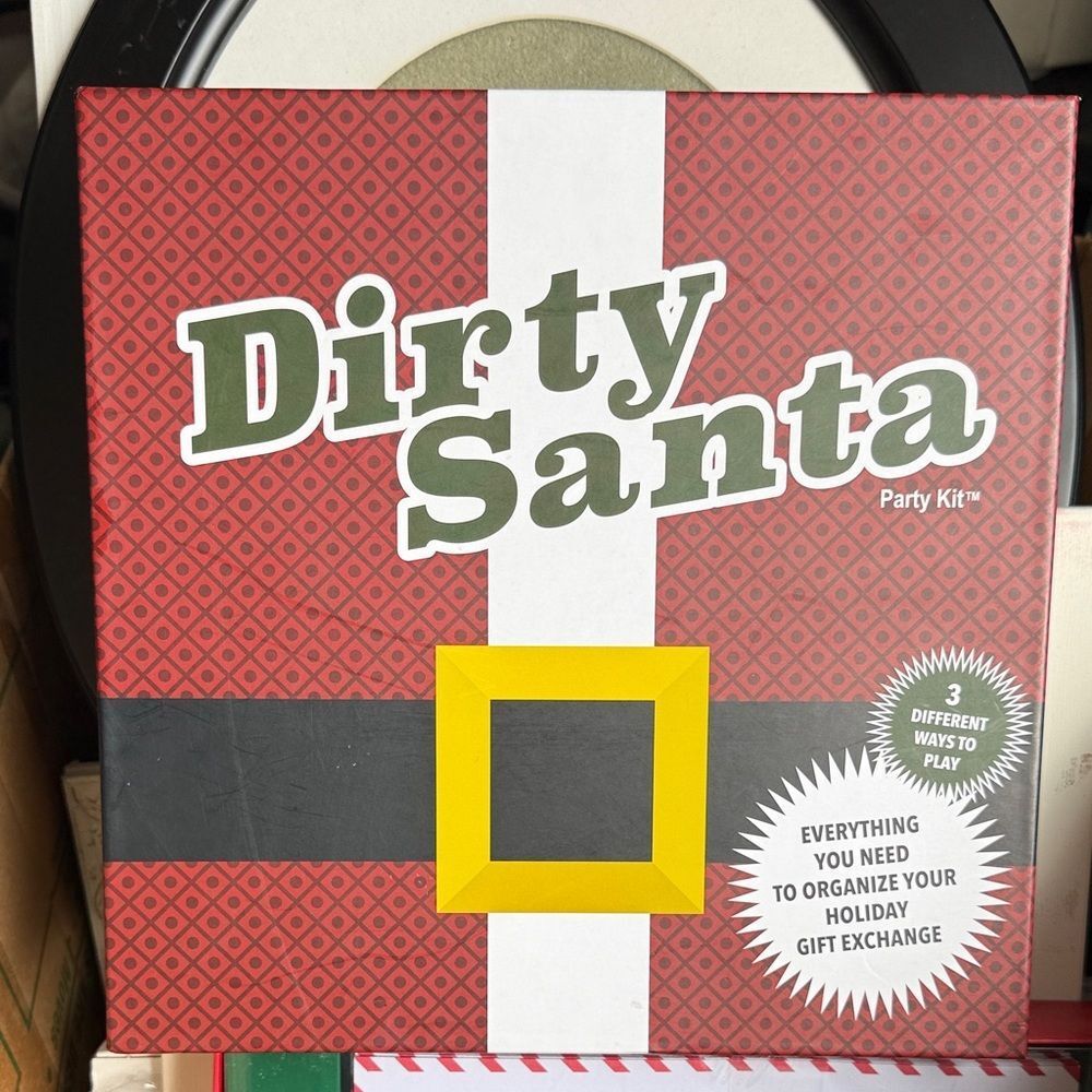 Dirty Santa Party Kit - Red and Yellow